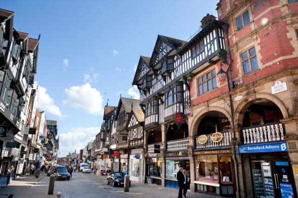 Chester city centre