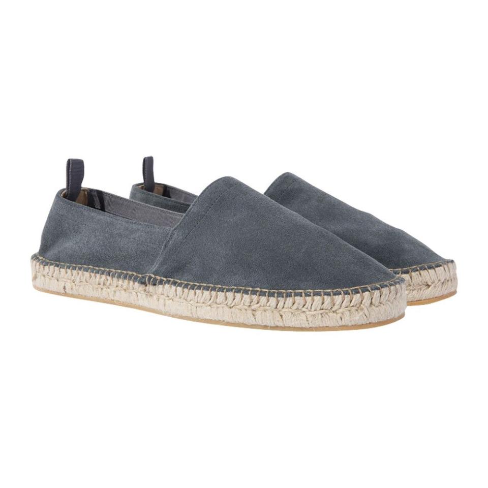 Grey Suede Rafael Espadrilles