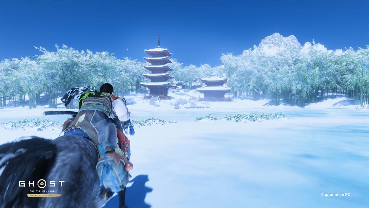  Ghost of Tsushima PC version snow. 