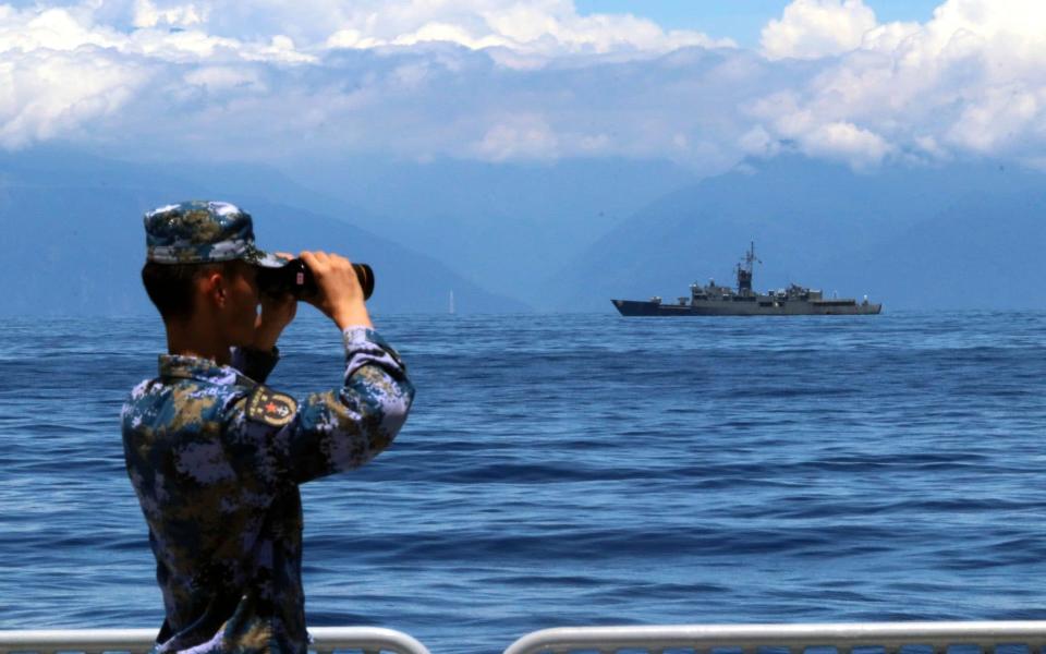 China ha invertido en la construcción de la armada más grande del mundo a medida que crece la competencia con EE. UU. por la influencia en el Pacífico - Lin Jian/AP