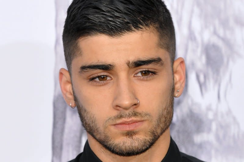 Zayn Mailk attends the Los Angeles premiere of "Straight Outta Compton" in 2015. File Photo by Christine Chew/UPI