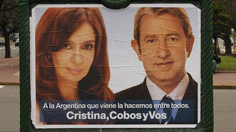 Cristina, Cobos y vos, fue la campaña del Frente para la Victoria de 2007