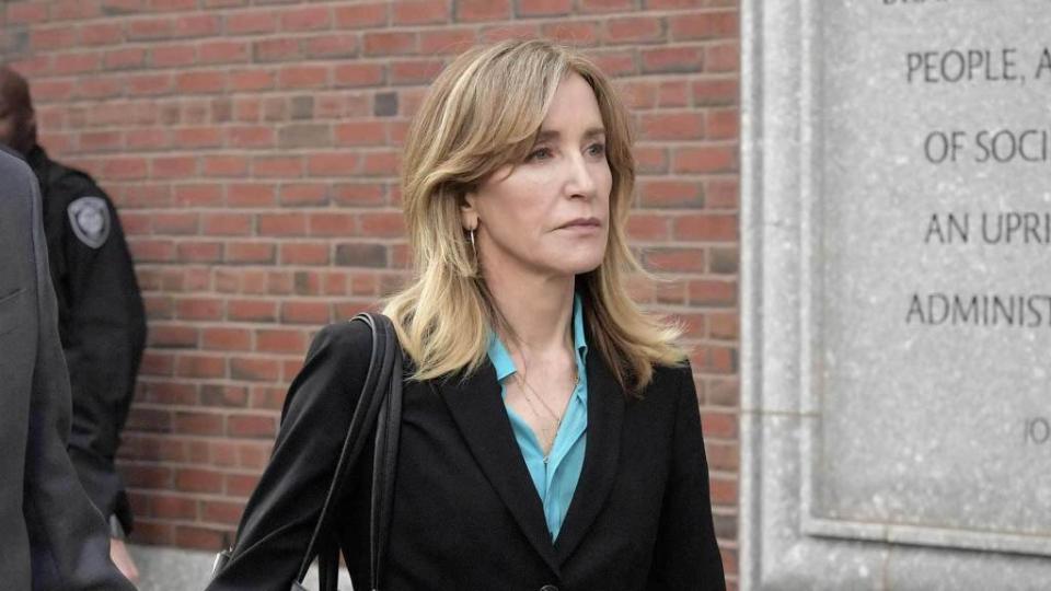 <p>Felicity Huffman is one of 13 parents who will be pleading guilty in the college admissions fraud scandal, the actress announced on Monday. According to the Massachusetts Department of Justice, Huffman was one of the defendants who was charged with “one count of conspiracy to commit mail fraud and honest services mail fraud and have […]</p> <p>The post <a rel="nofollow noopener" href="https://theblast.com/felicity-huffman-pleading-guilty/" target="_blank" data-ylk="slk:Felicity Huffman to Plead Guilty in College Entrance Scandal: ‘I Am in Full Acceptance of My Guilt’;elm:context_link;itc:0;sec:content-canvas" class="link ">Felicity Huffman to Plead Guilty in College Entrance Scandal: ‘I Am in Full Acceptance of My Guilt’</a> appeared first on <a rel="nofollow noopener" href="https://theblast.com" target="_blank" data-ylk="slk:The Blast;elm:context_link;itc:0;sec:content-canvas" class="link ">The Blast</a>.</p>