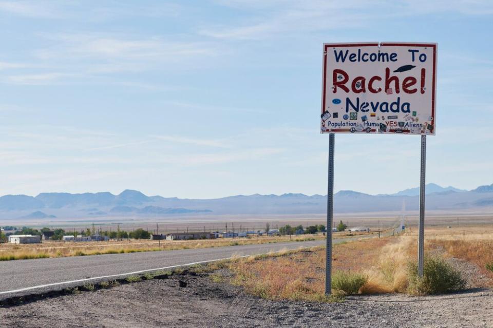 Rachel, Nevada. Population: 54. | Bridget Bennett/Getty Images