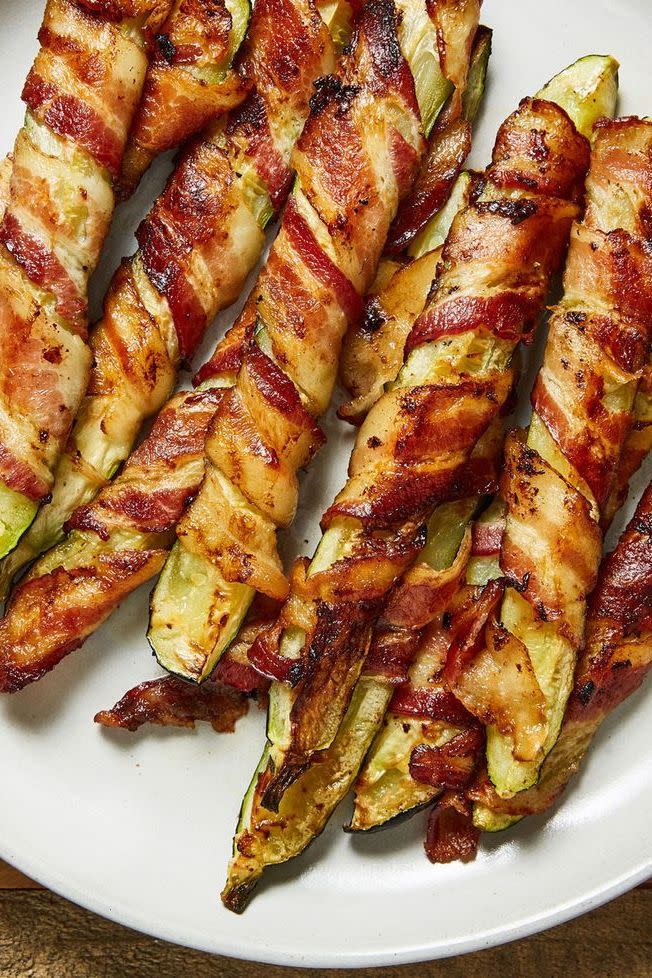 Bacon Courgette Fries