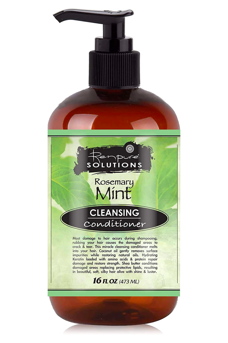 5) RenPure Solutions Rosemary Mint Cleansing Conditioner