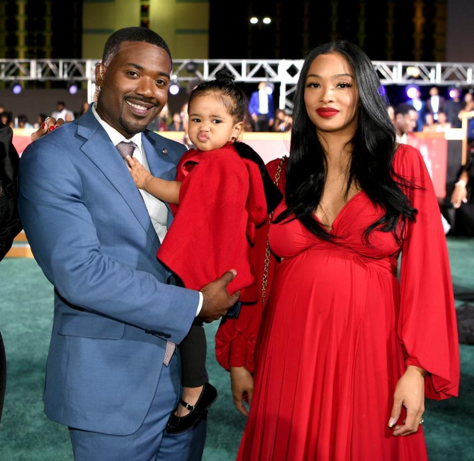 Ray J, Princess Love, and Melody | Denise Truscello/Getty Images for BET