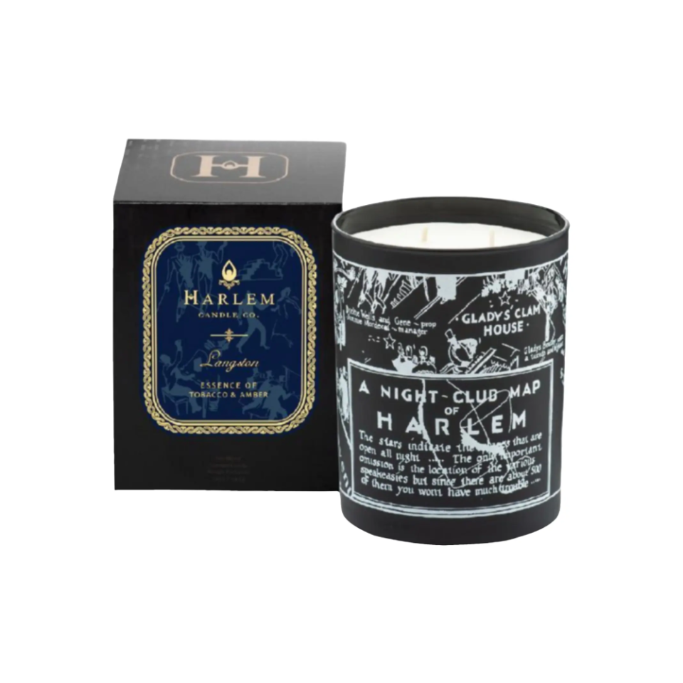 26) Langston Nightclub Map Candle