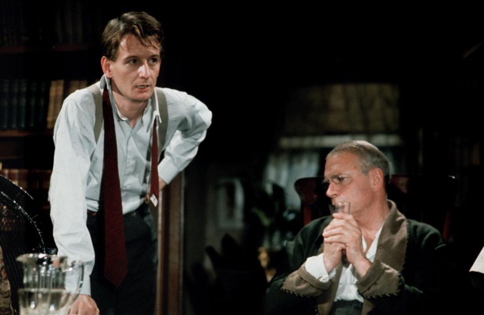 With Laurence Olivier in 1973 in the National Theatre production of A Long Day's Journey Into Night - ITV/Shutterstock