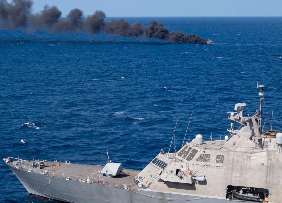 Navy USS Detroit littoral combat ship