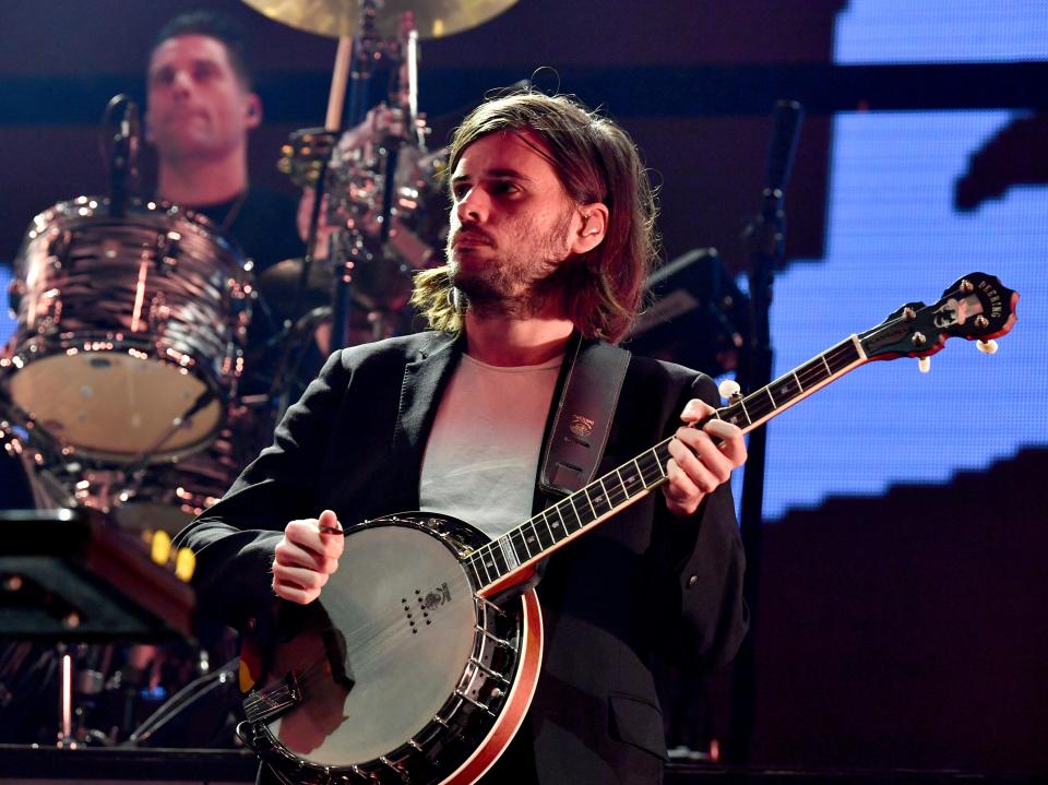 Winston Marshall of Mumford & Sons performs onstage during KROQ Absolut Almost Acoustic Christmas 2019 (Getty Images for KROQ)