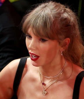 Closeup of Taylor Swift