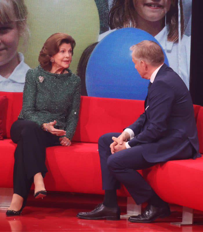 Silvia de Suecia en la gala benéfica Un corazón para los niños en Berlín