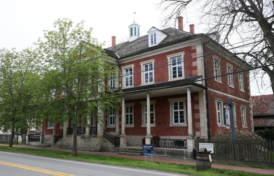 The Number One House in Zoar, built in 1835 originally as a home for elderly Zoarites, now houses a museum.