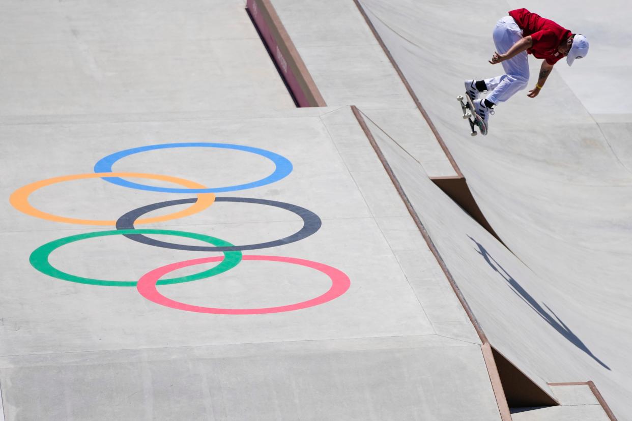 Tokyo Olympics Skateboarding (Copyright 2021 The Associated Press. All rights reserved)