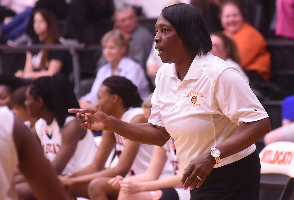 VERTHA DIXON-WRIGHT: The former girls basketball coach at New Hanover High School retired in 2017 after 31 seasons and more than 500 wins. Dixon-Wright remains one of the state’s winningest coaches. [KEN BLEVINS/STARNEWS] 