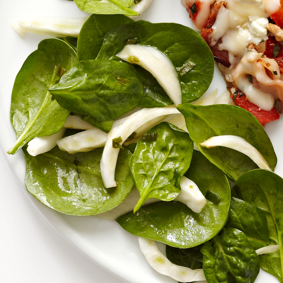 Spinach Fennel Salad