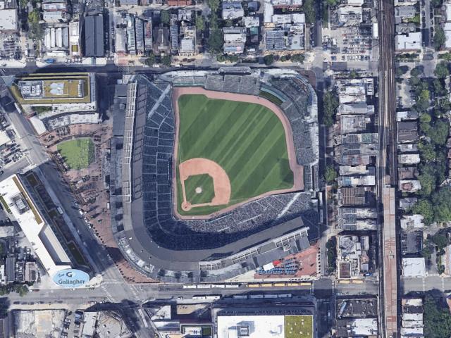 What all 30 MLB stadiums look like from space