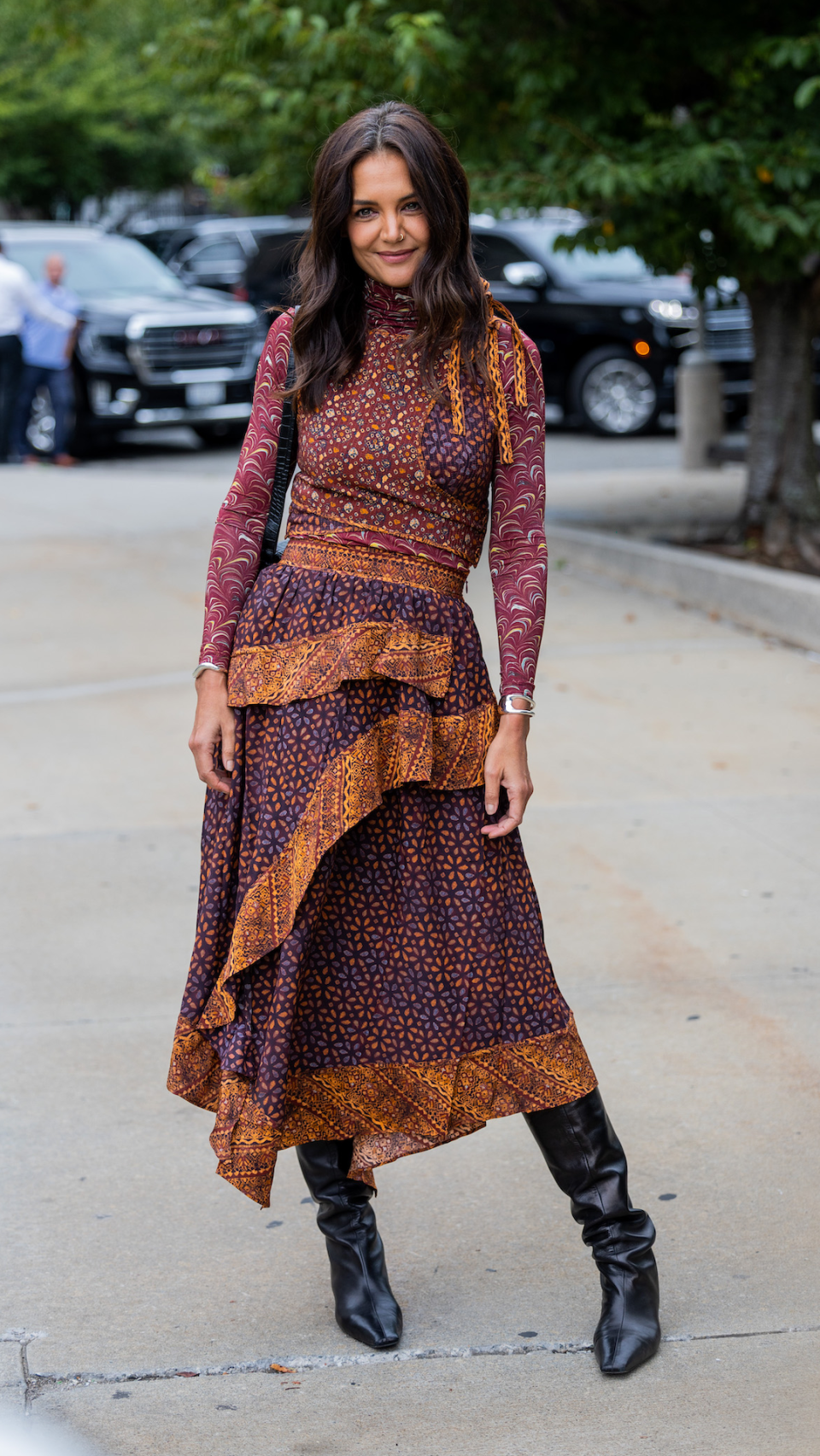 The boho midi dress