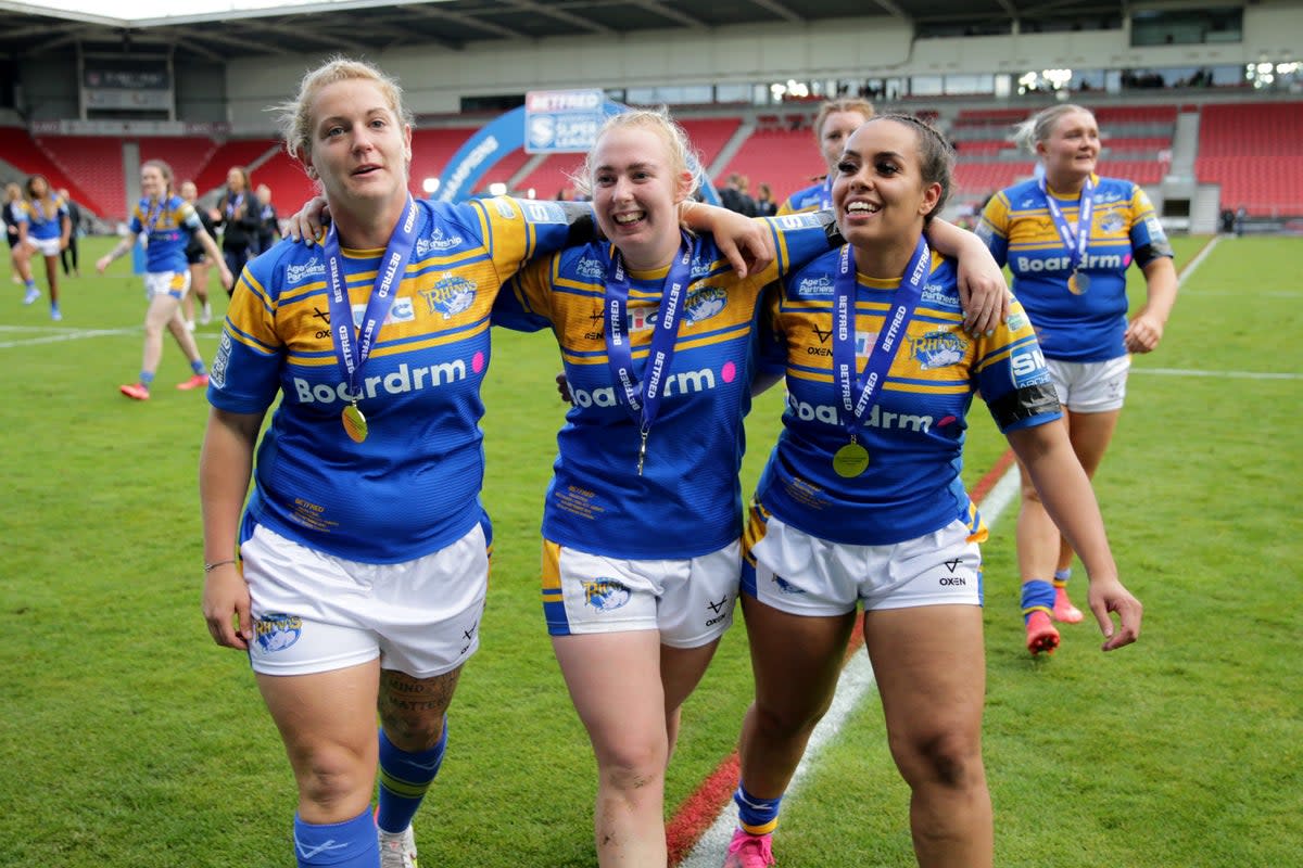 Leeds are eager to repeat last year’s Grand Final triumph (Ian Hodgson/PA) (PA Wire)