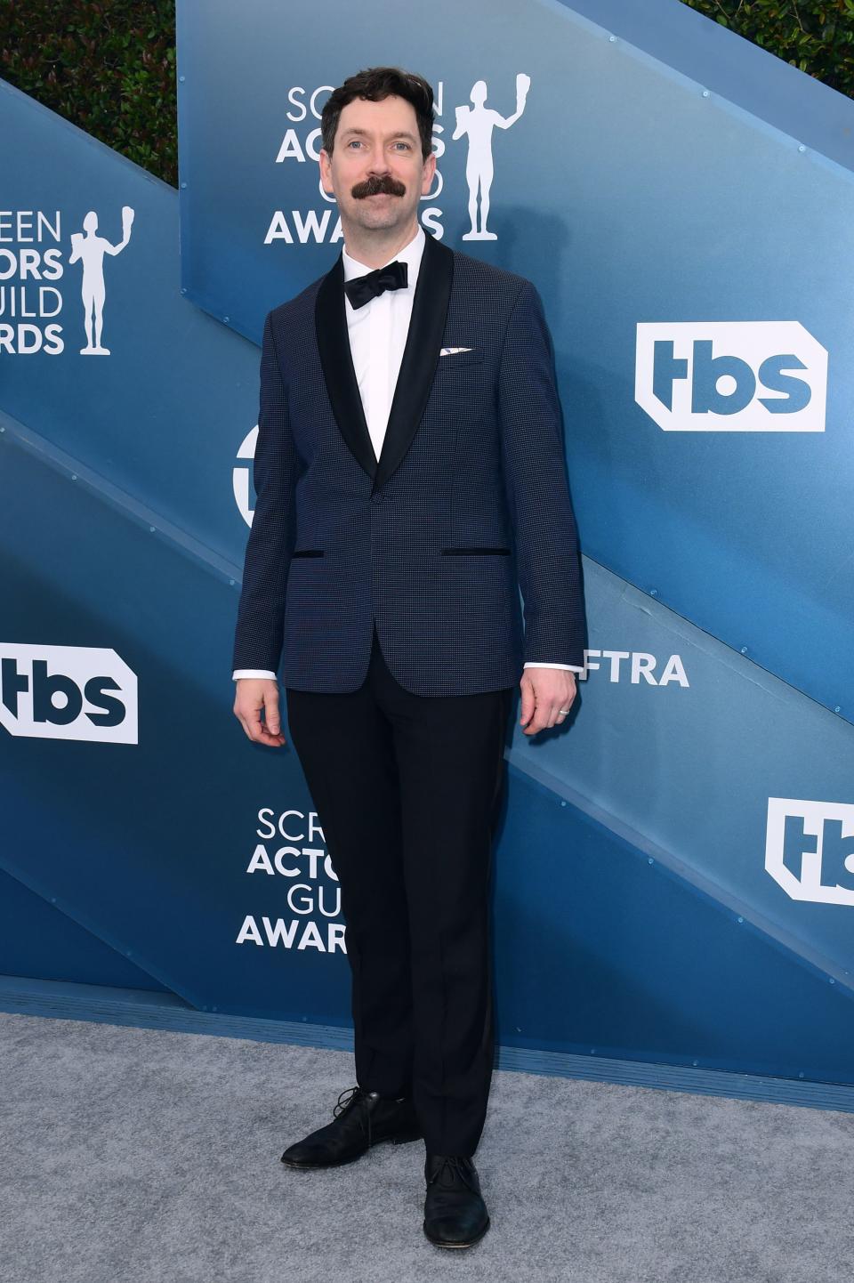 Andy Carey arrives for the 26th Annual Screen Actors Guild Awards at the Shrine Auditorium in Los Angeles on January 19, 2020. (Photo by FREDERIC J. BROWN / AFP) (Photo by FREDERIC J. BROWN/AFP via Getty Images)