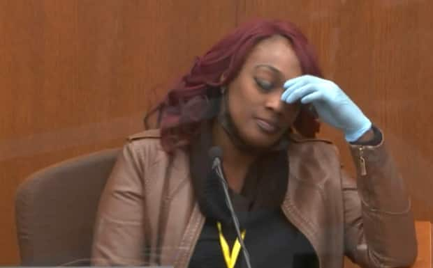 Shawanda Hill, who was in the car with Floyd at the time of his initial arrest, testifies at Chauvin's trial on Tuesday. 