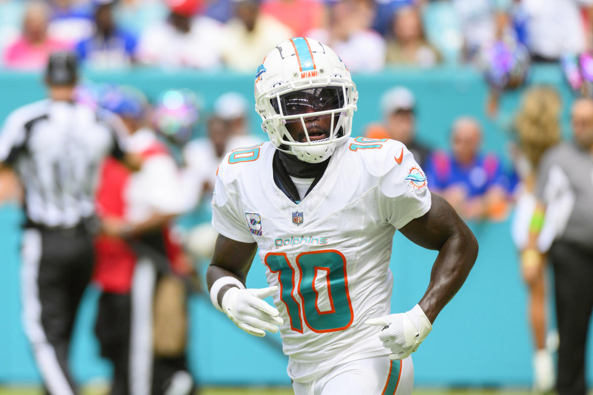 Tyreek Hill returns to Dolphins' practice, dispels concerns about ...