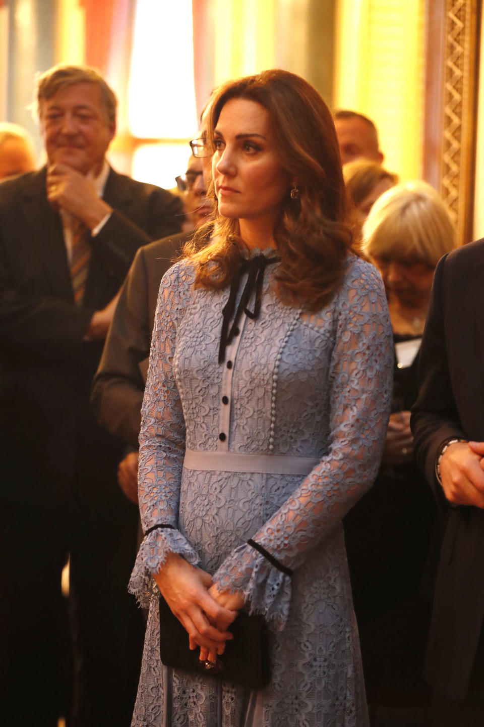 October 10, 2017: Kate Middleton at Buckingham Palace