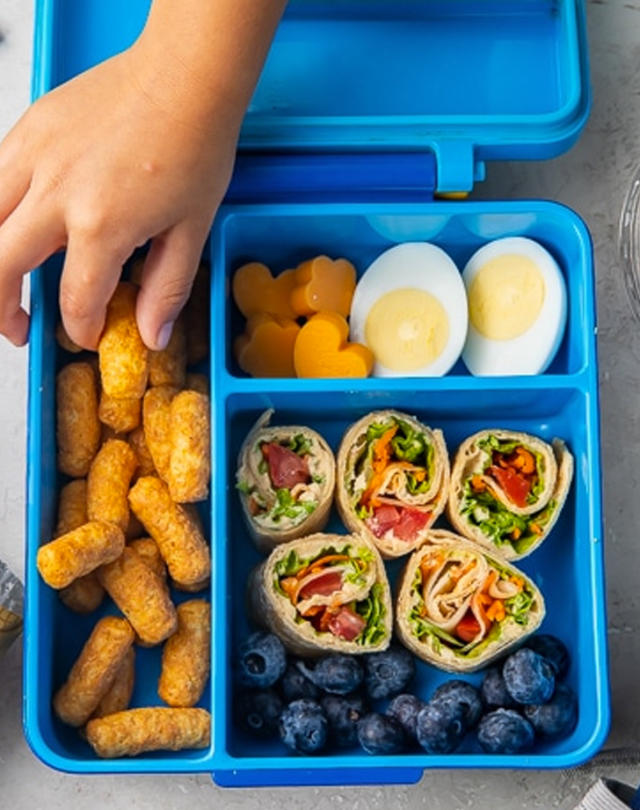 Easy Vegetarian Bento Box for Kids - 40 Aprons