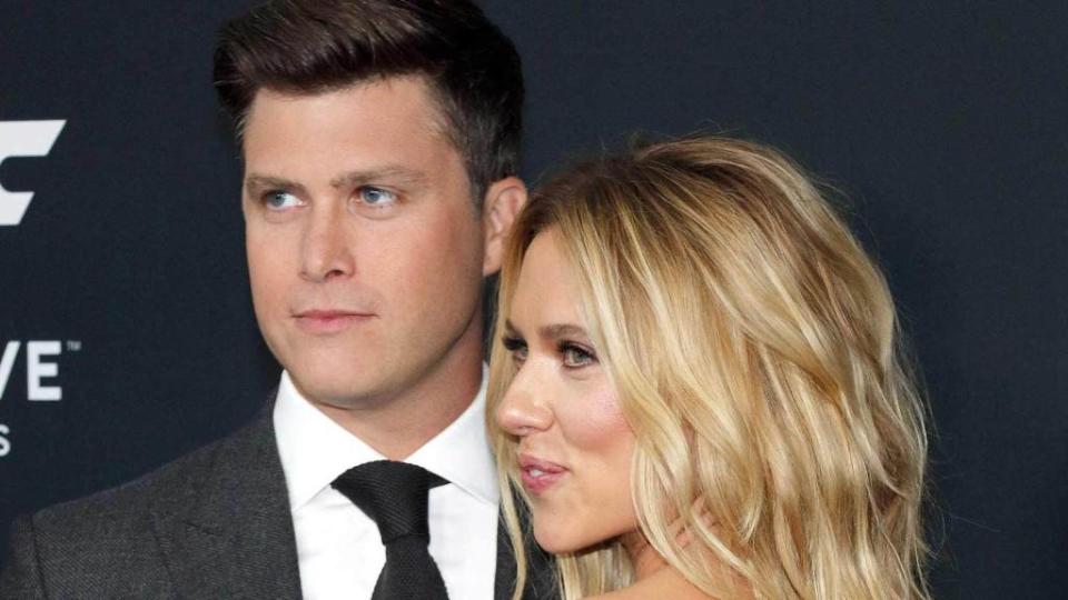 <p>Colin Jost and Scarlett Johansson are soon to be man and wife … they’re getting married! A rep for the “Avengers: Endgame” star confirmed to the Associated Press that the couple, who have been dating for two years, are now engaged. This will be the first marriage for Jost and the third for Johansson, who […]</p> <p>The post <a rel="nofollow noopener" href="https://theblast.com/colin-jost-scarlett-johansson-engaged/" target="_blank" data-ylk="slk:Colin Jost and Scarlett Johansson Are Engaged!;elm:context_link;itc:0;sec:content-canvas" class="link ">Colin Jost and Scarlett Johansson Are Engaged!</a> appeared first on <a rel="nofollow noopener" href="https://theblast.com" target="_blank" data-ylk="slk:The Blast;elm:context_link;itc:0;sec:content-canvas" class="link ">The Blast</a>.</p>