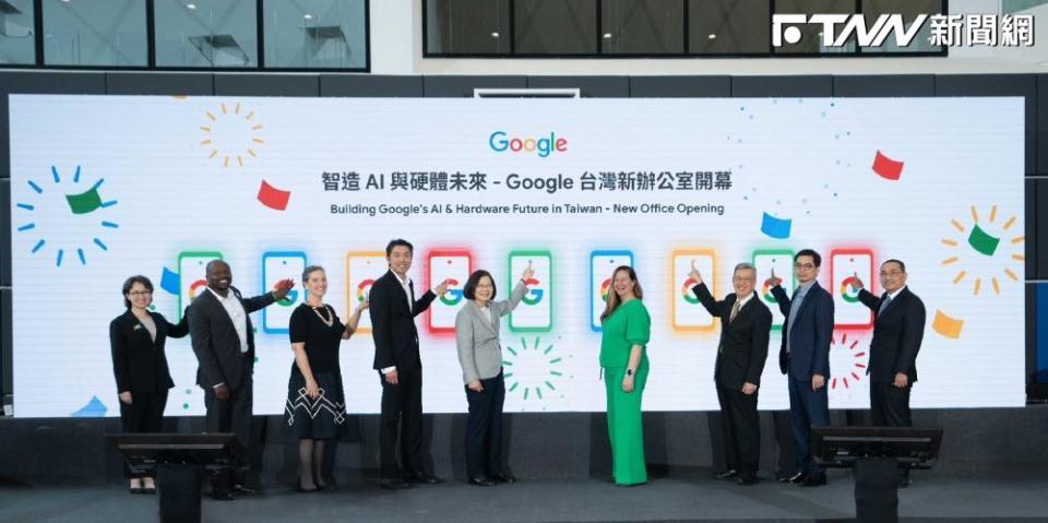 侯友宜指出，感謝Google再次選擇新北市，因為有Google帶頭，讓AI應用與創新的相關產業鏈在新北扎根！（圖／新北市府）