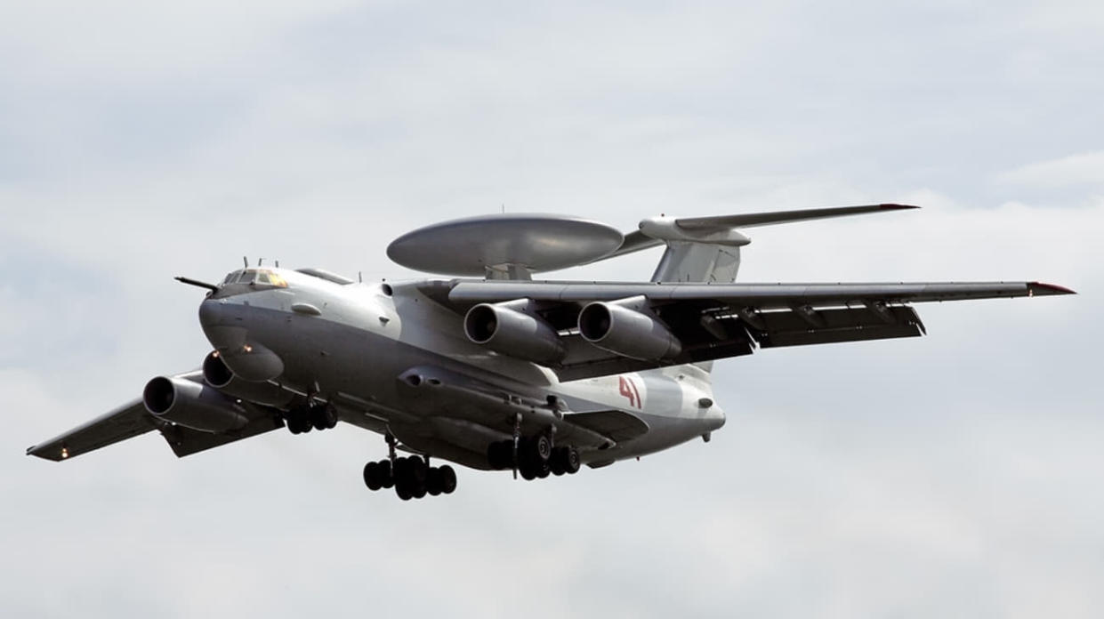 A Russian AWACS aircraft. Stock photo