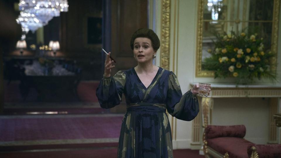 Helena Bonham Carter en The Crown