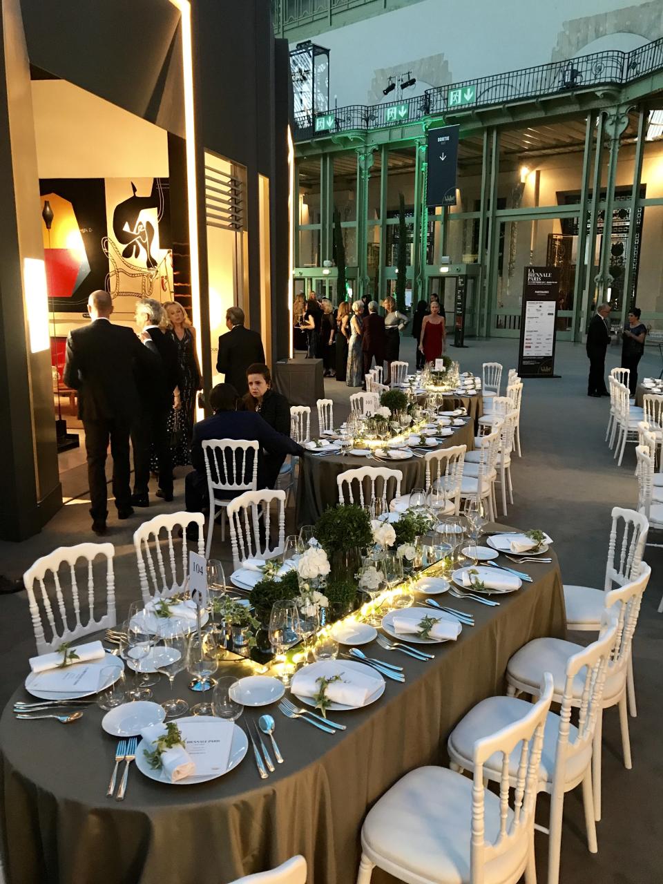 The gala table.