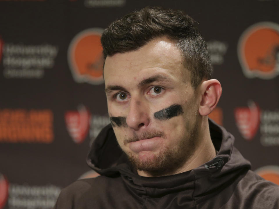 Johnny Manziel reportedly worked out for a CFL team, which passed on signing him. (AP)