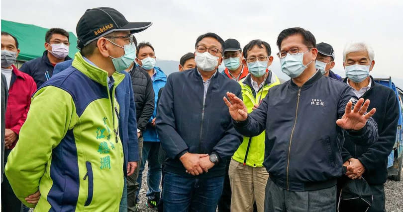 前交通部長林佳龍是高鐵延伸宜蘭路線的重要推手。（圖／報系資料照）