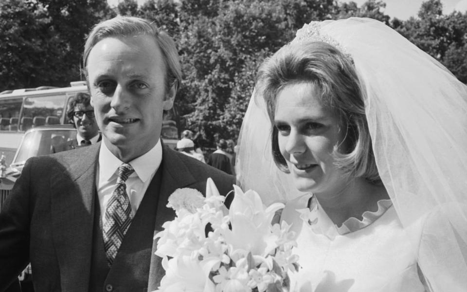 The pair married in 1973 and divorced in 1995 - Wood