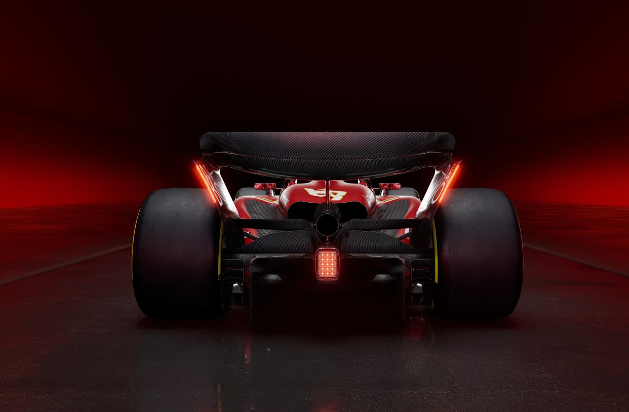 The rear of the SF-24 (Scuderia Ferrari)