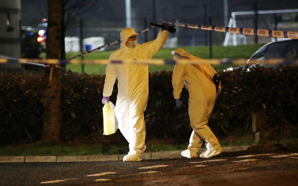 An off-duty police officer has been shot in Omagh, County Tyrone. - PACEMAKER BELFAST/PACEMAKER BELFAST