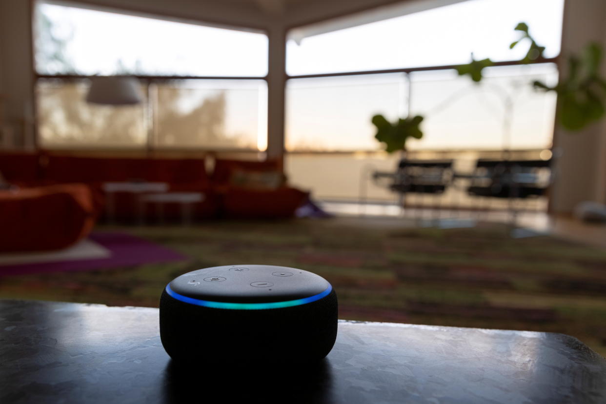 Smart home speakers: Amazon Alexa's 'sinister side' is to be investigated by MPs. Photo: Mike Blake/Reuters