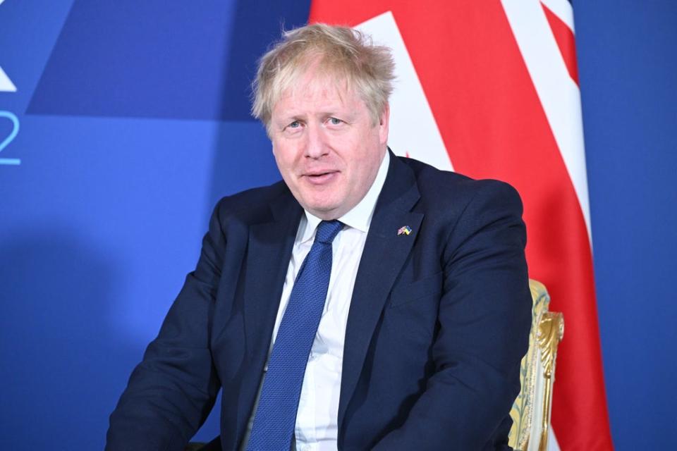 Prime Minister Boris Johnson previously called for an Ofcom review into RT (Leon Neal/PA) (PA Wire)