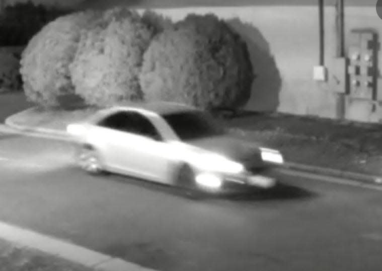 Pennsauken police released a photo of this car in connection with an investigation into a fatal hit-and-run accident in the township early Saturday.