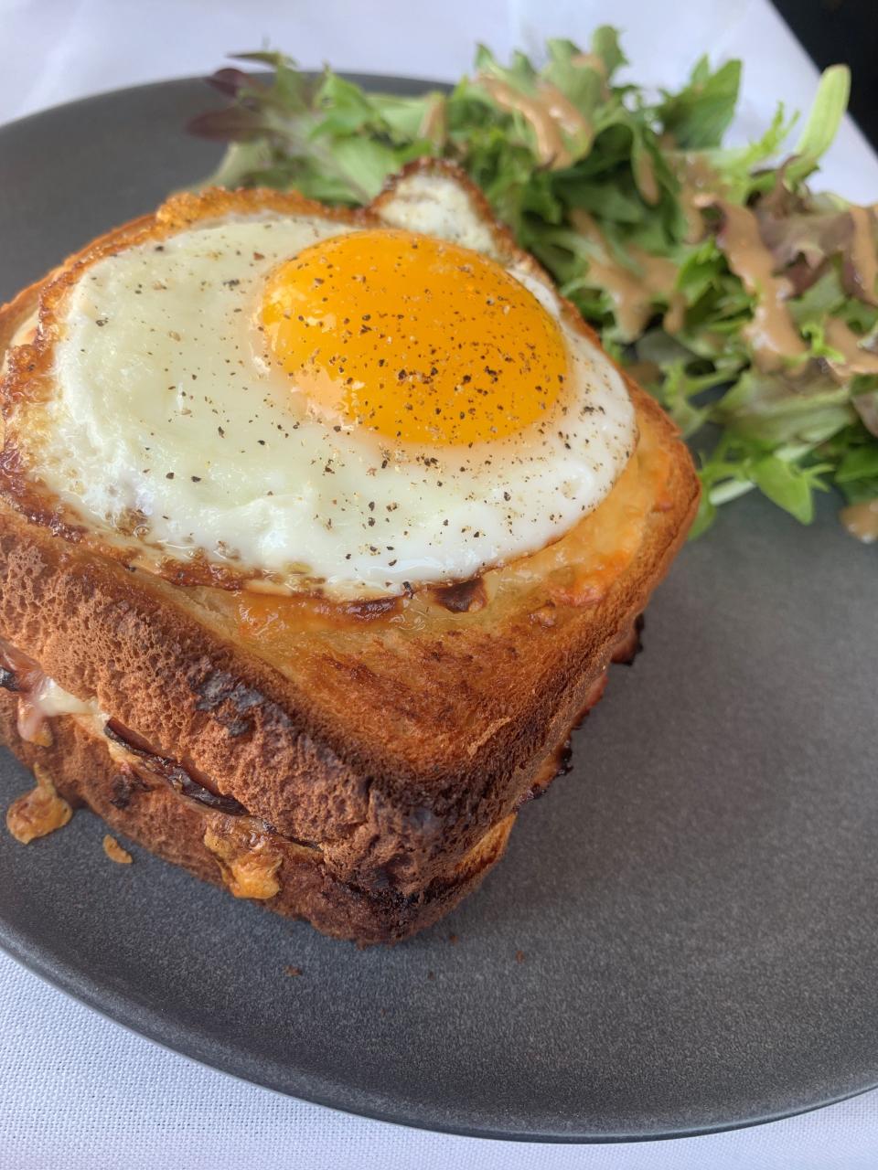 The Croque Madame at Le French Restaurant in Indian Harbour Beach adds a touch of sophistication to the average lunch hour.