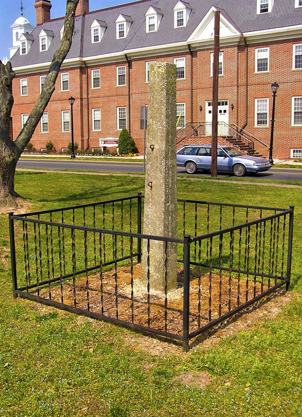 Image: Whipping post (Delaware.gov)