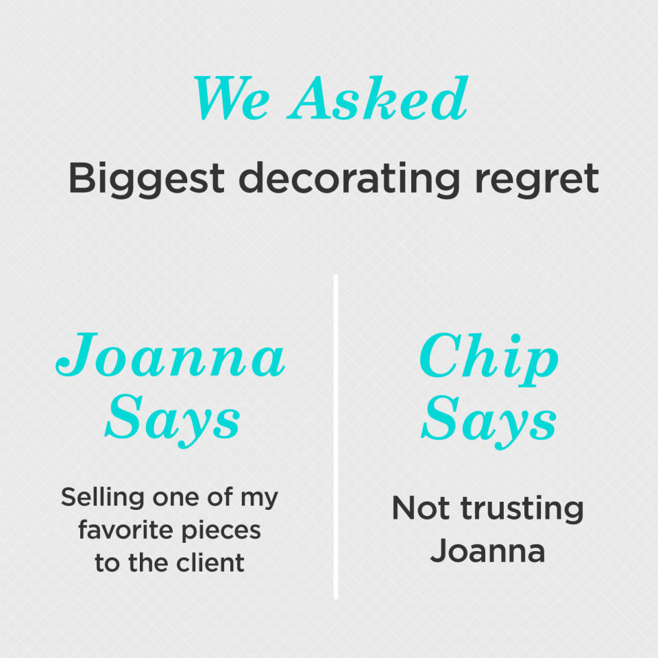 Biggest Decorating Regret