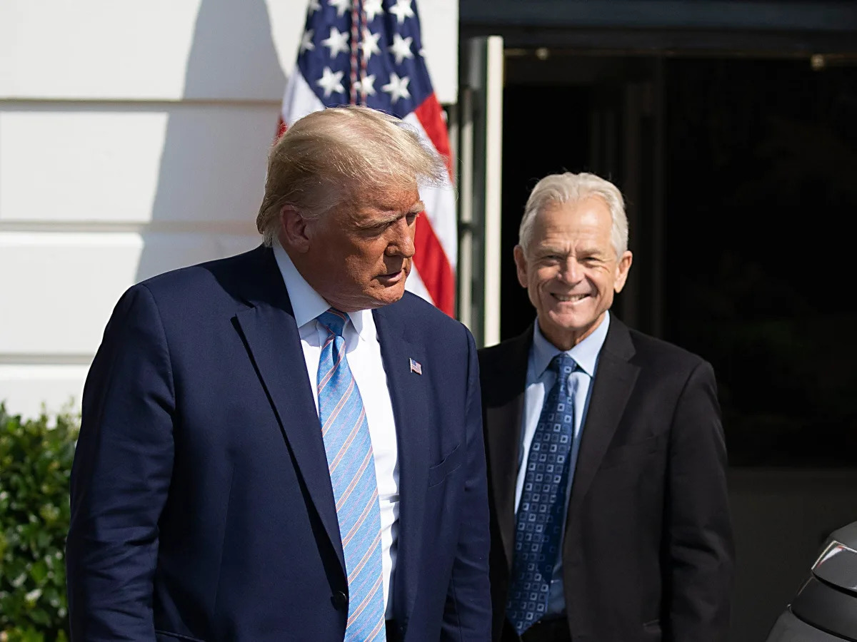 Ex-Trump aide Peter Navarro says the former president should pick Ron DeSantis a..