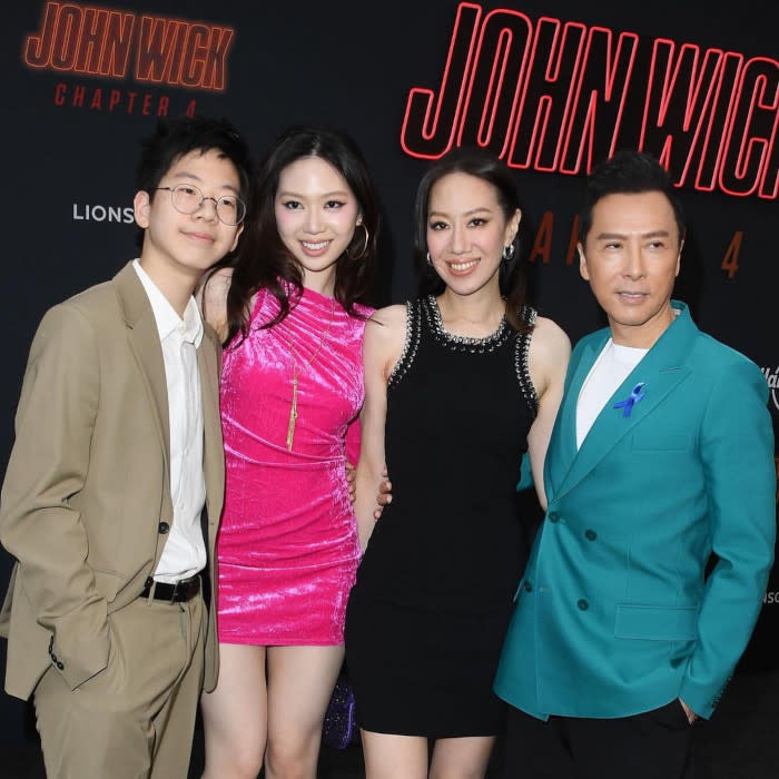 Jasmine is the daughter of actor Donnie Yen and model Cissy Wang