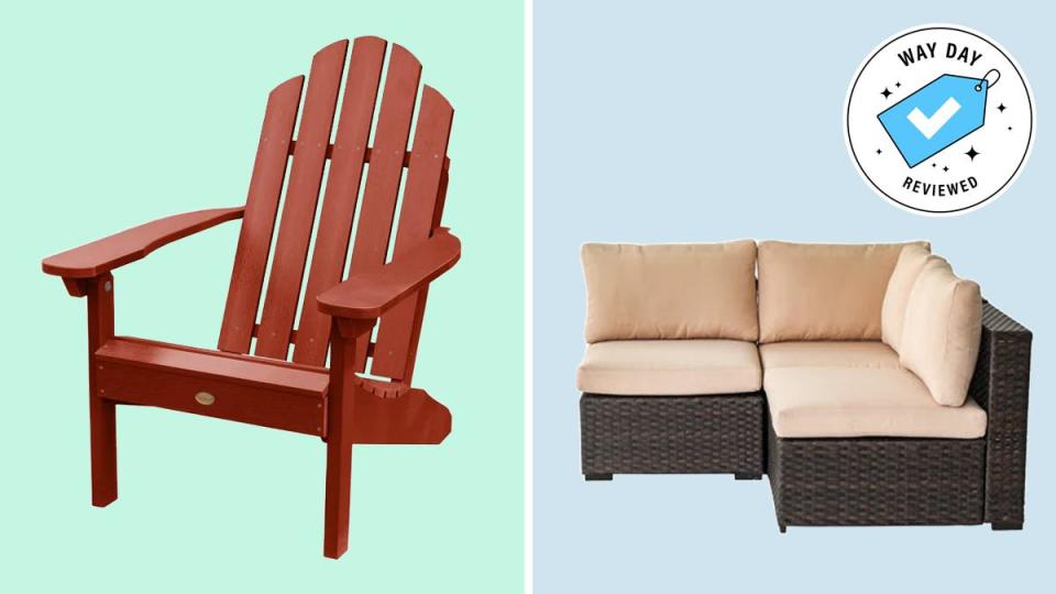 Way Day deals include stylish patio furniture for wallet-friendly prices.