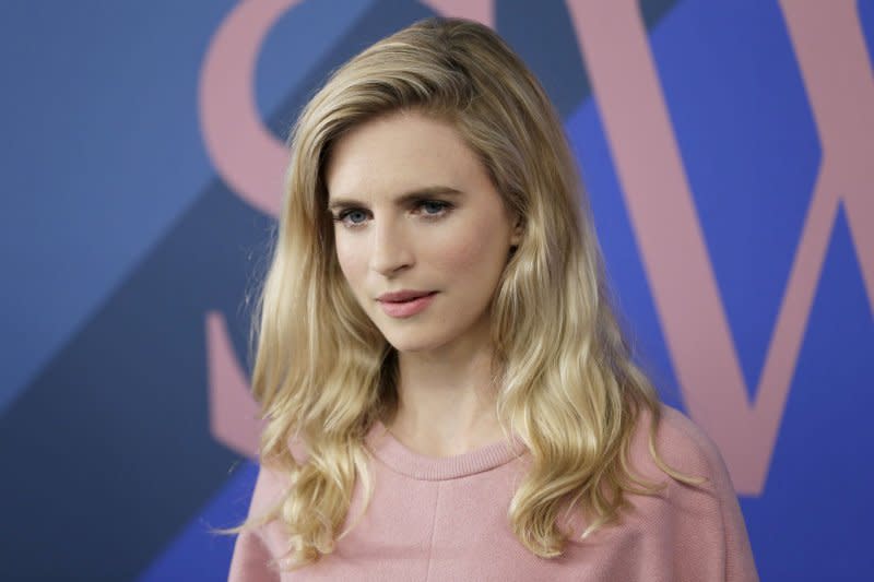 Brit Marling arrives on the red carpet at the 2017 CFDA Fashion Awards in New York City. File Photo by John Angelillo/UPI