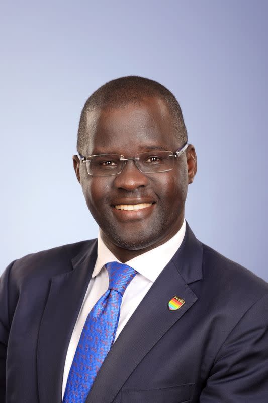 Nicholas Opiyo, director of the Chapter Four Uganda organisation, poses for a portrait